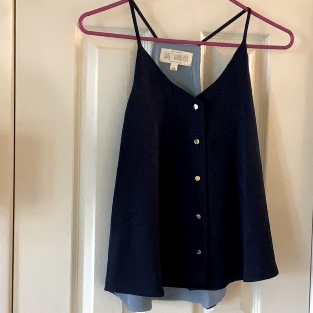 Strap tank top